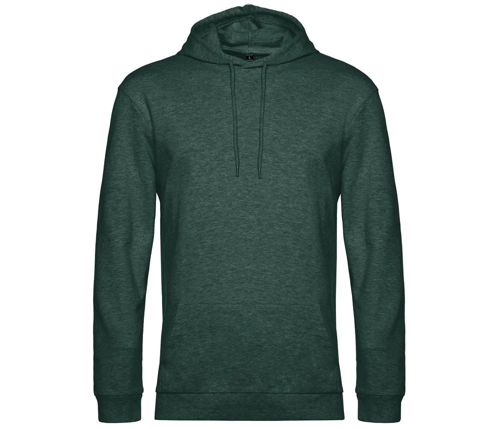 B&C BCU03W Hoodie – Heather Dark Green