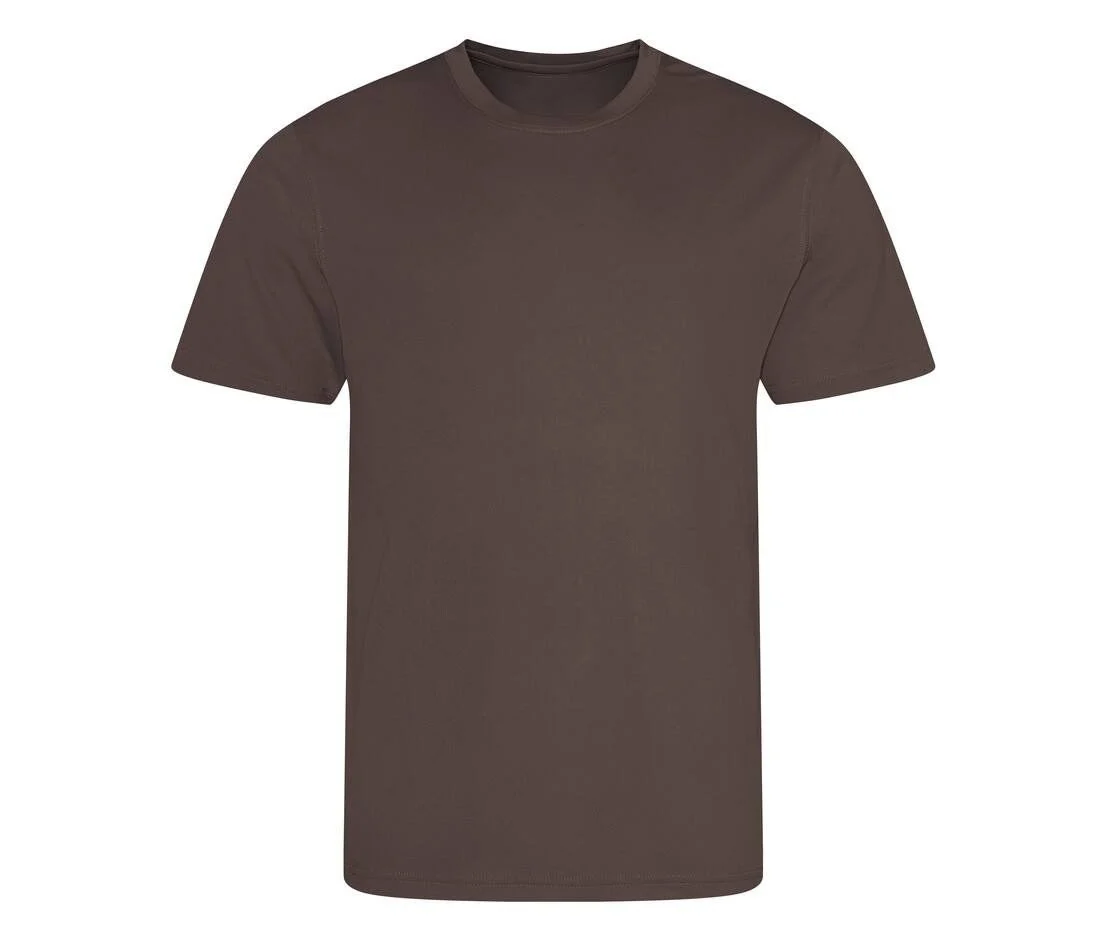 Just Cool JC001 Cool T Sport-T-shirt – Hot Chocolate