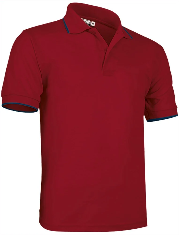 Valento POVACOM Combi Polo – lotto red-orion navy blue