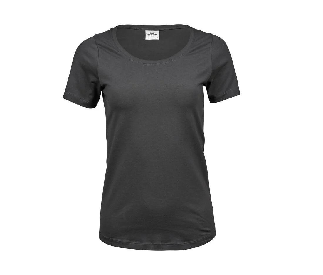 Tee Jays TJ450 Stretch T-shirt Dames – Dark Grey