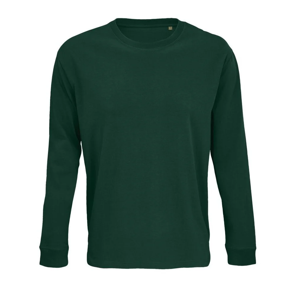 SOL'S 03982 Pioneer T-shirt Lange Mouwen – Groene Rijk