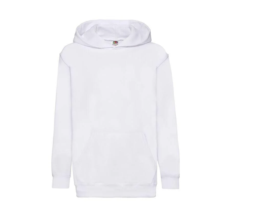 Fruit of the Loom SC371 Kinderhoodie – White