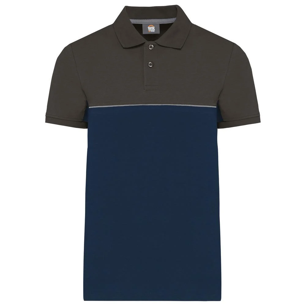 WK. Designed To Work WK210 Polo – Marine/Donkergrijs