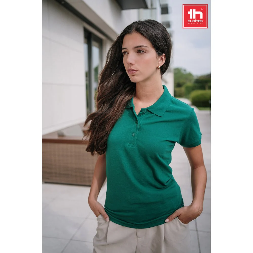 TH Clothes 30264 Polo Dames – Marineblauw