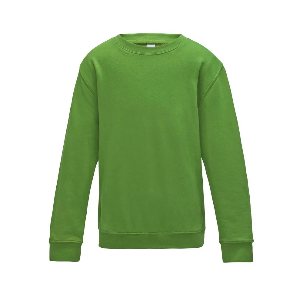 AWDIS JH030J Kindersweater – Lime Green