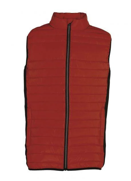 Pen Duick PK316 Baltimore Bodywarmer Heren – Brick Red/Black