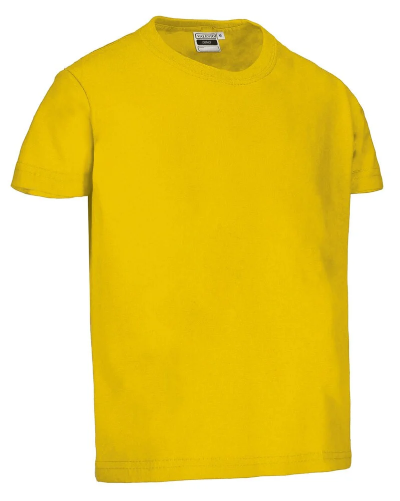 Valento CAVADIN Dino T-shirt Kinderen – Zonnebloem Geel