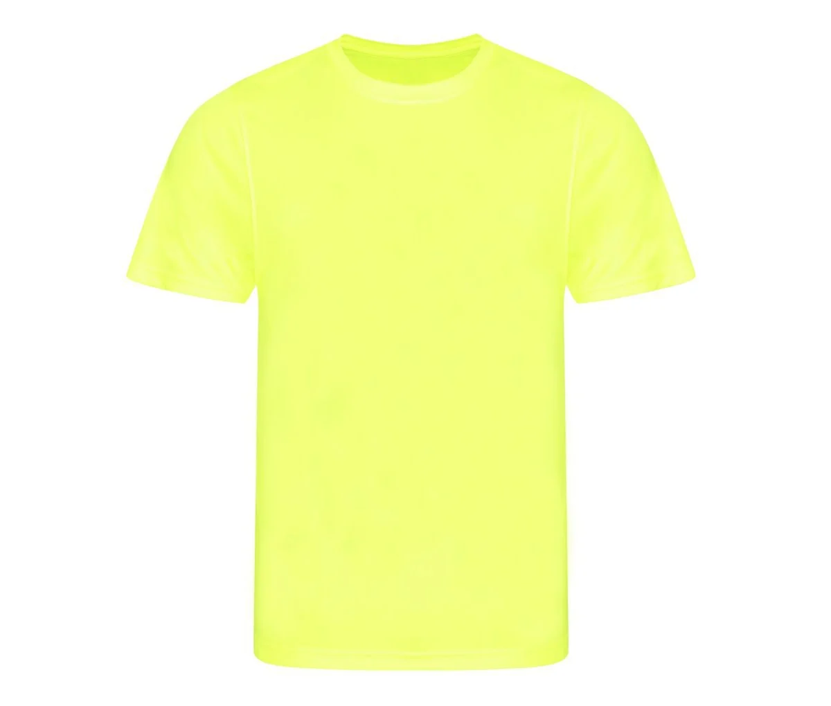 Just Cool JC020 Unisex Ademend T-shirt – Electric Yellow