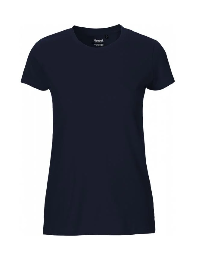 Neutral O81001 Getailleerd T-shirt Dames – Navy