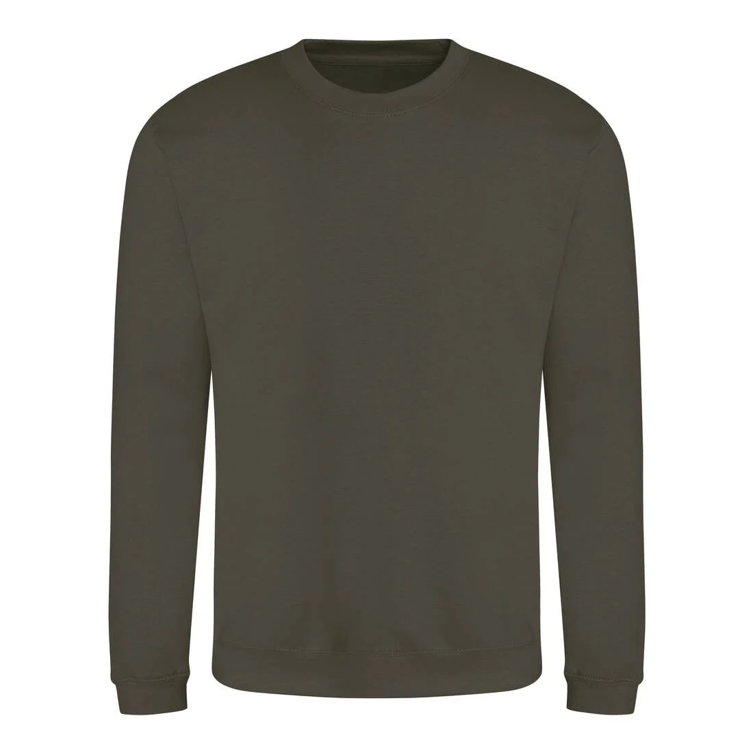AWDIS JH030 Sweater – Olive Green