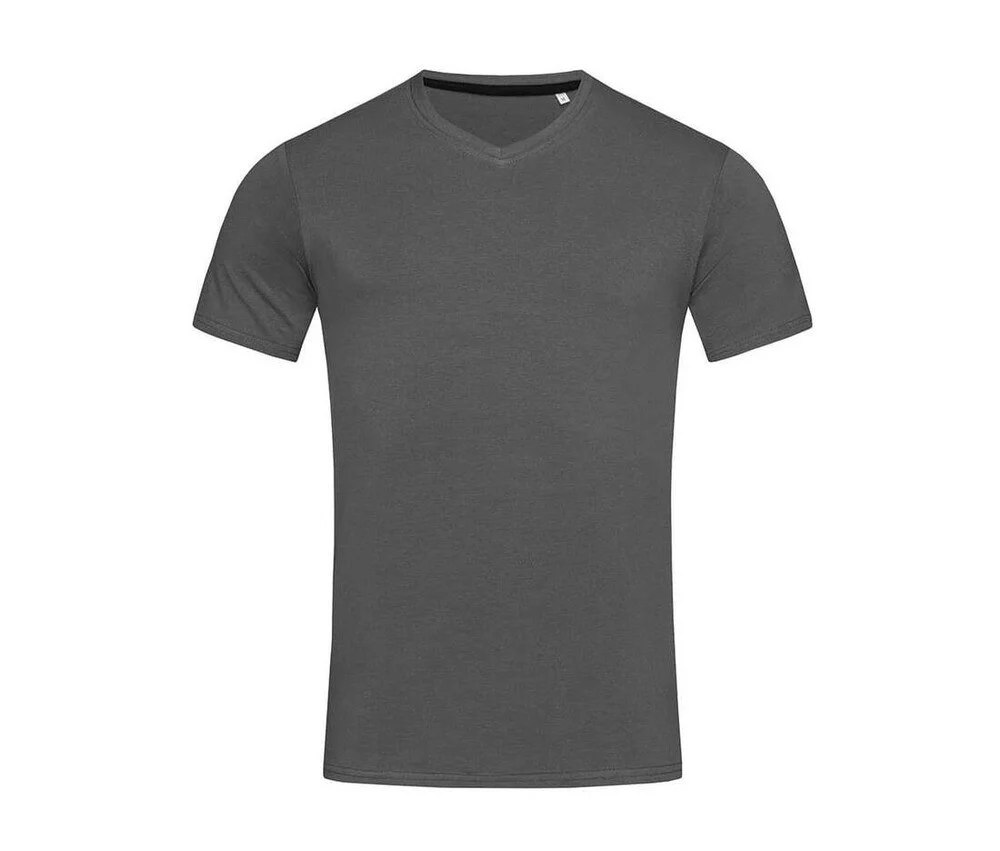 Stedman ST9610 T-shirt V-hals Heren – Leigrijs