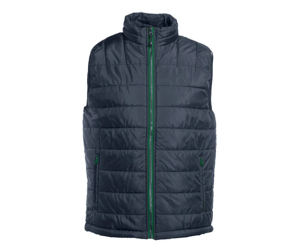 Pen Duick PK310 City Bodywarmer Heren – Navy / Kelly Green