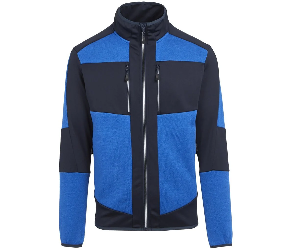 Regatta RGF720 Fleecejas Gebreid Effect – Strong Blue/Navy
