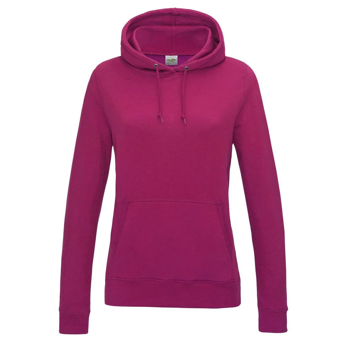AWDIS JH01F Women's College Hoodie – Hot Pink