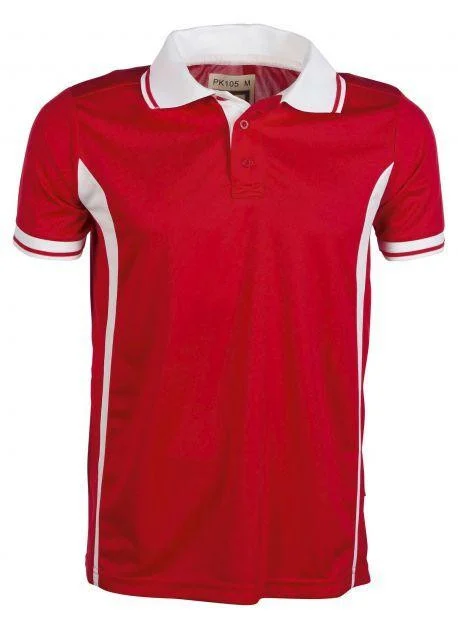 Pen Duick PK105 Sportpolo – Red/White