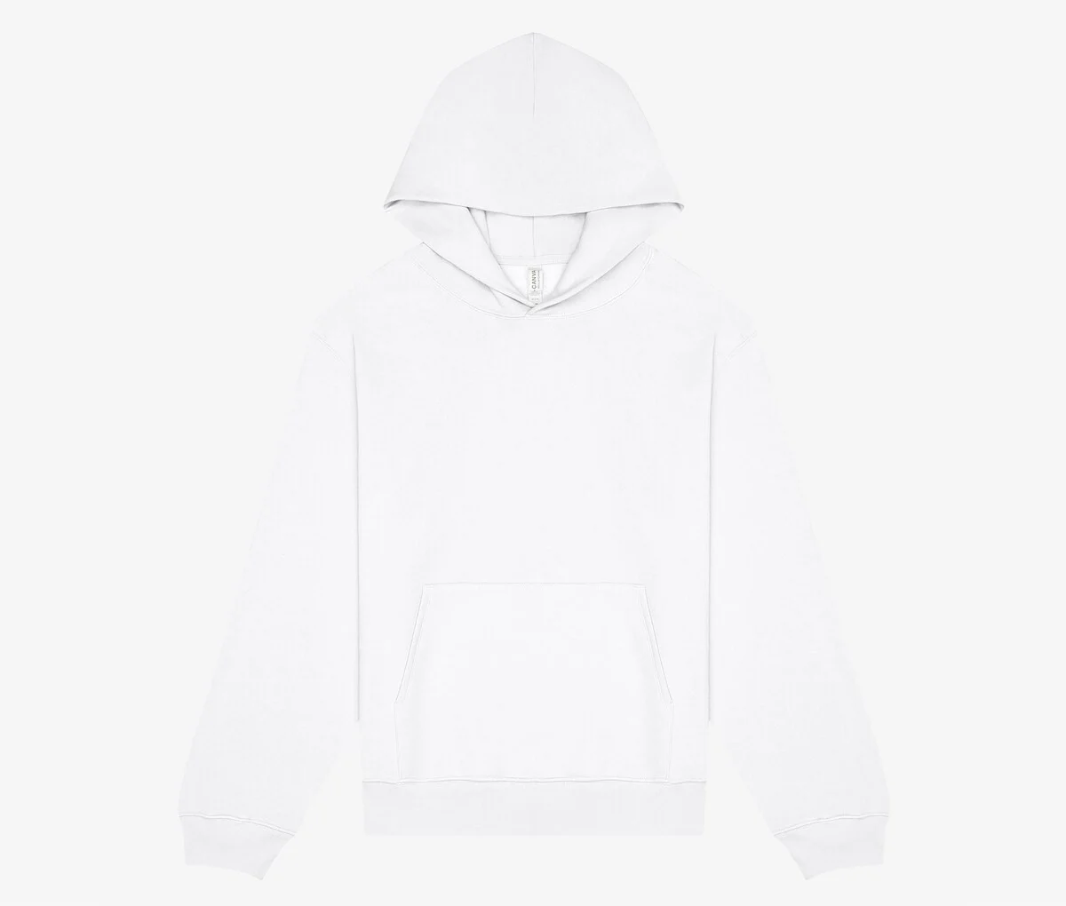 Bella+Canvas BE4719 Unisex Heavy Hoodie – White