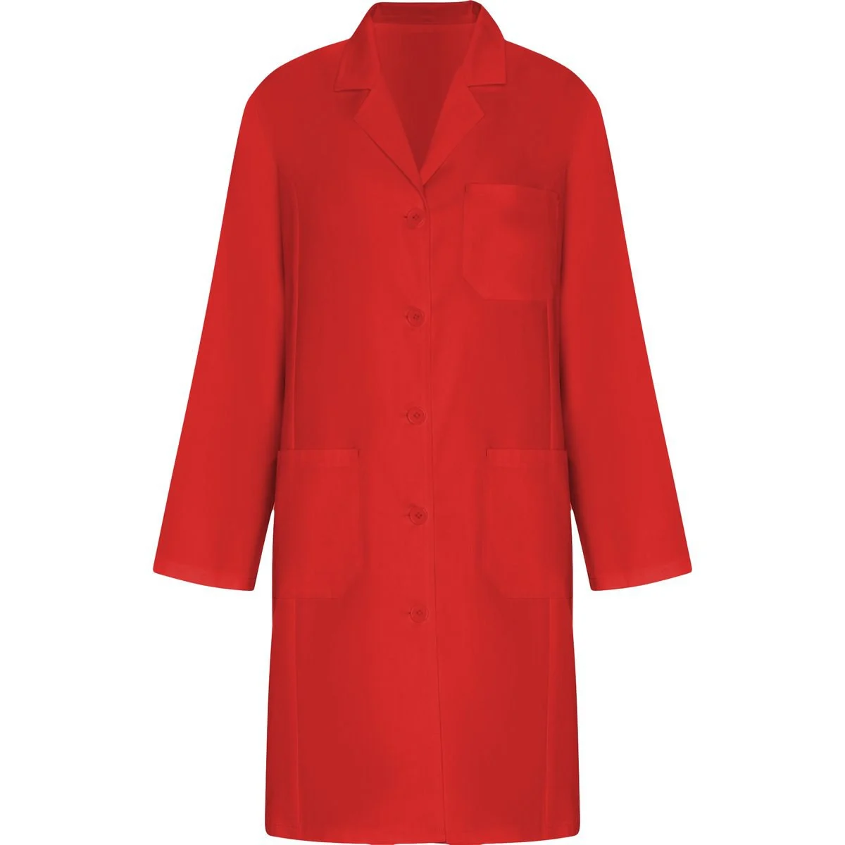 Roly BA9093 Vaccine Woman Labjas Dames – Red