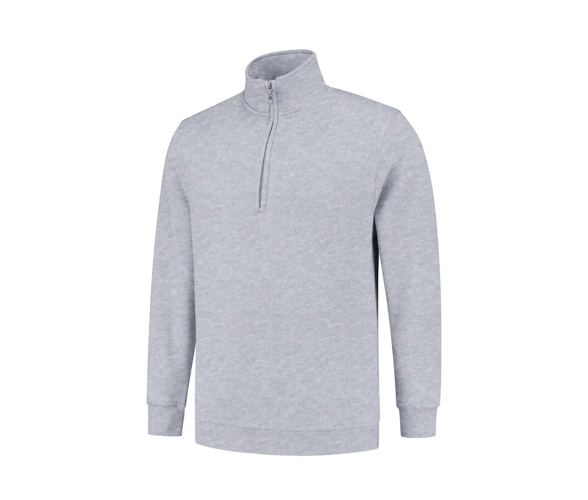Starworld SW230 Sweater met Kwartrits – Sport Grey