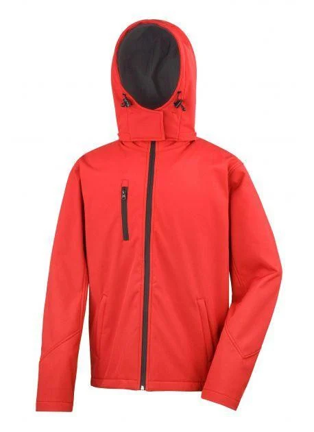 Result RS230 Performance Softshell Jas Heren – Red/Black