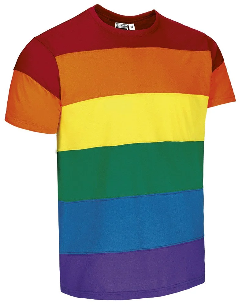 Valento CAVARAI Rainbow T-shirt – Regenboog
