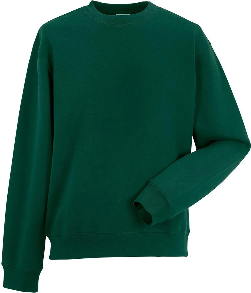 Russell RU262M Klassieke Sweater – Bottle Green
