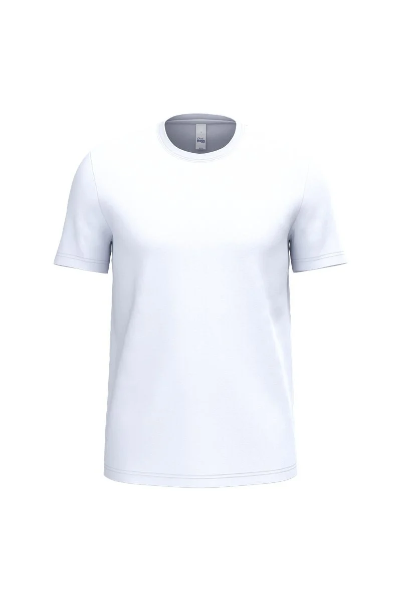 iDeal Basic Brand IB316 T-shirt – Ideal White