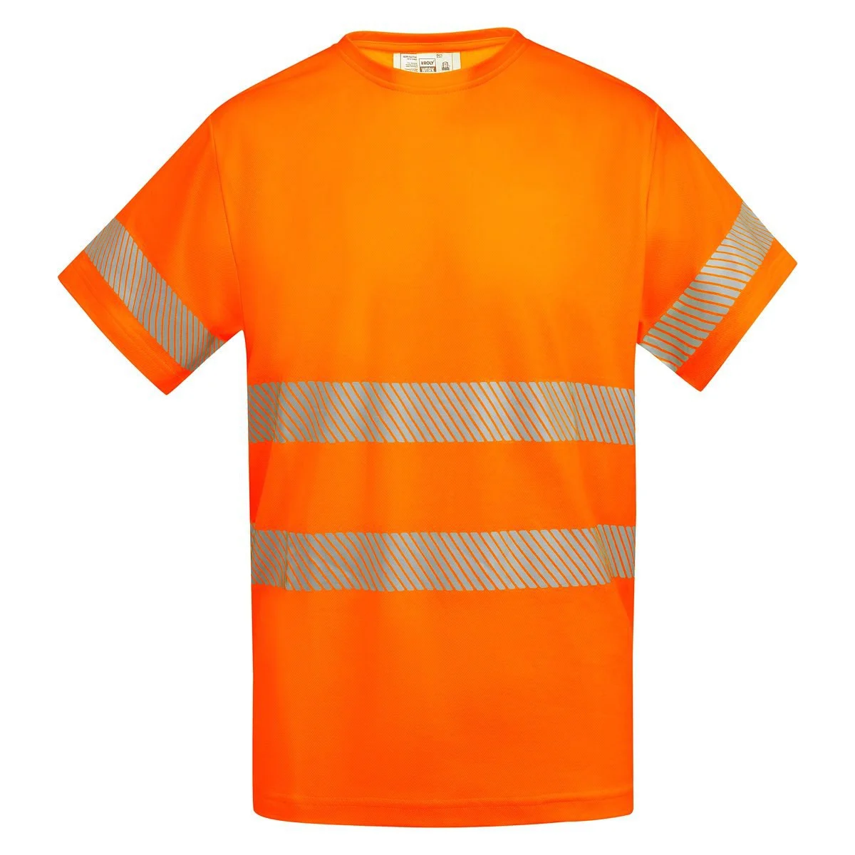 Roly HV9317 Tauri T-shirt Hoge Zichtbaarheid – Orange Fluor