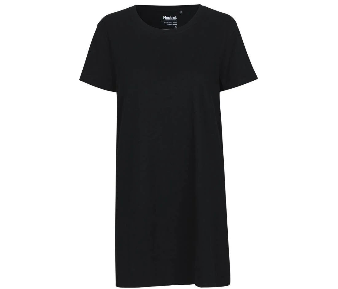 Neutral O81020 Extra Lang T-shirt Dames – Black