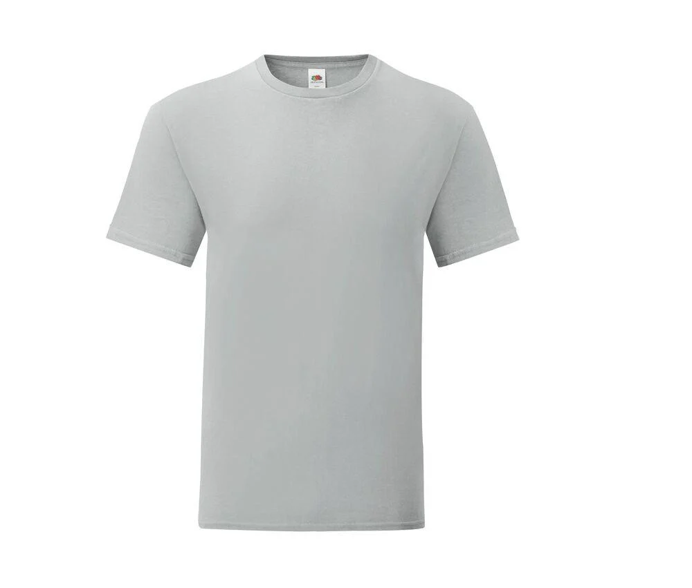 Fruit of the Loom SC150 Iconic T-shirt Heren – Zinc