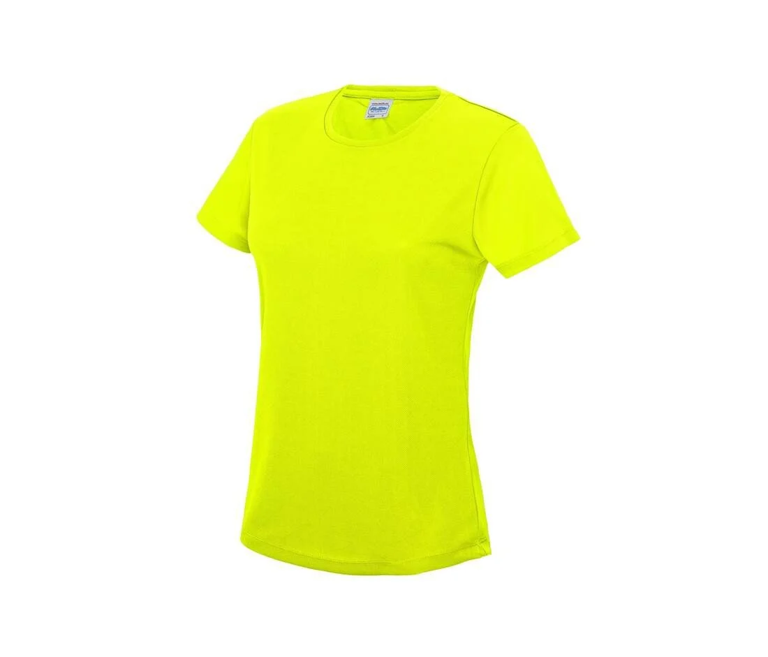 Just Cool JC005 Cool T Dames – Electric Yellow