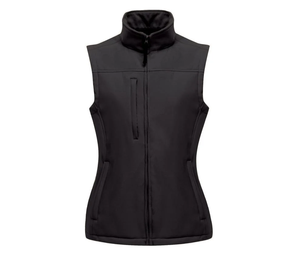 Regatta RGA790 Softshell Bodywarmer Dames – All Black