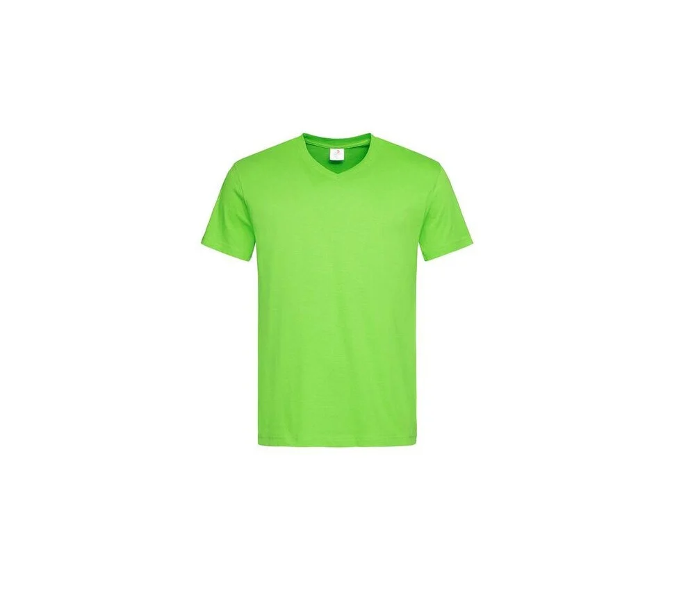 Stedman ST2300 T-shirt V-hals Heren – Kiwi Groen