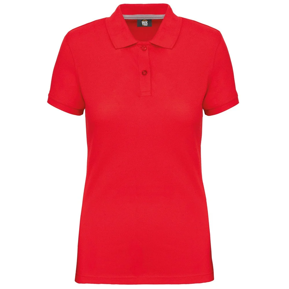 WK. Designed To Work WK275 Polo Dames – Rood
