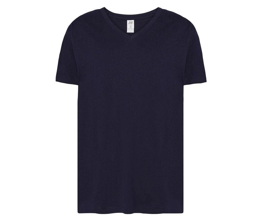JHK JK401 V-hals T-shirt 160 – Navy