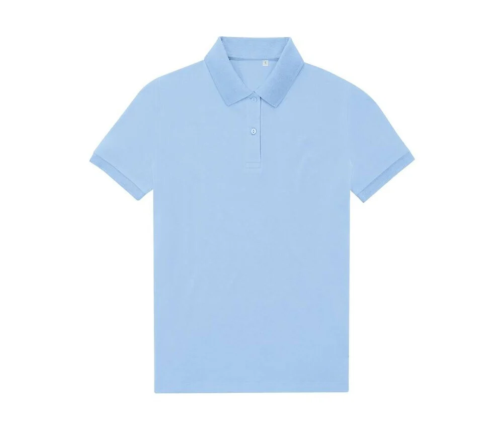 B&C BCW465 My Eco Polo 65/35 Dames – Lotus Blue