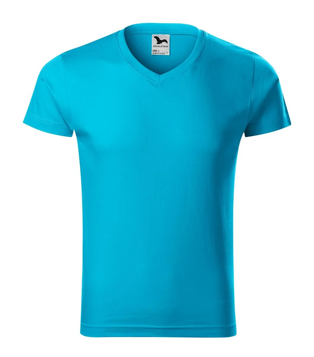 Malfini 146 T-shirt V-hals – Turkoois