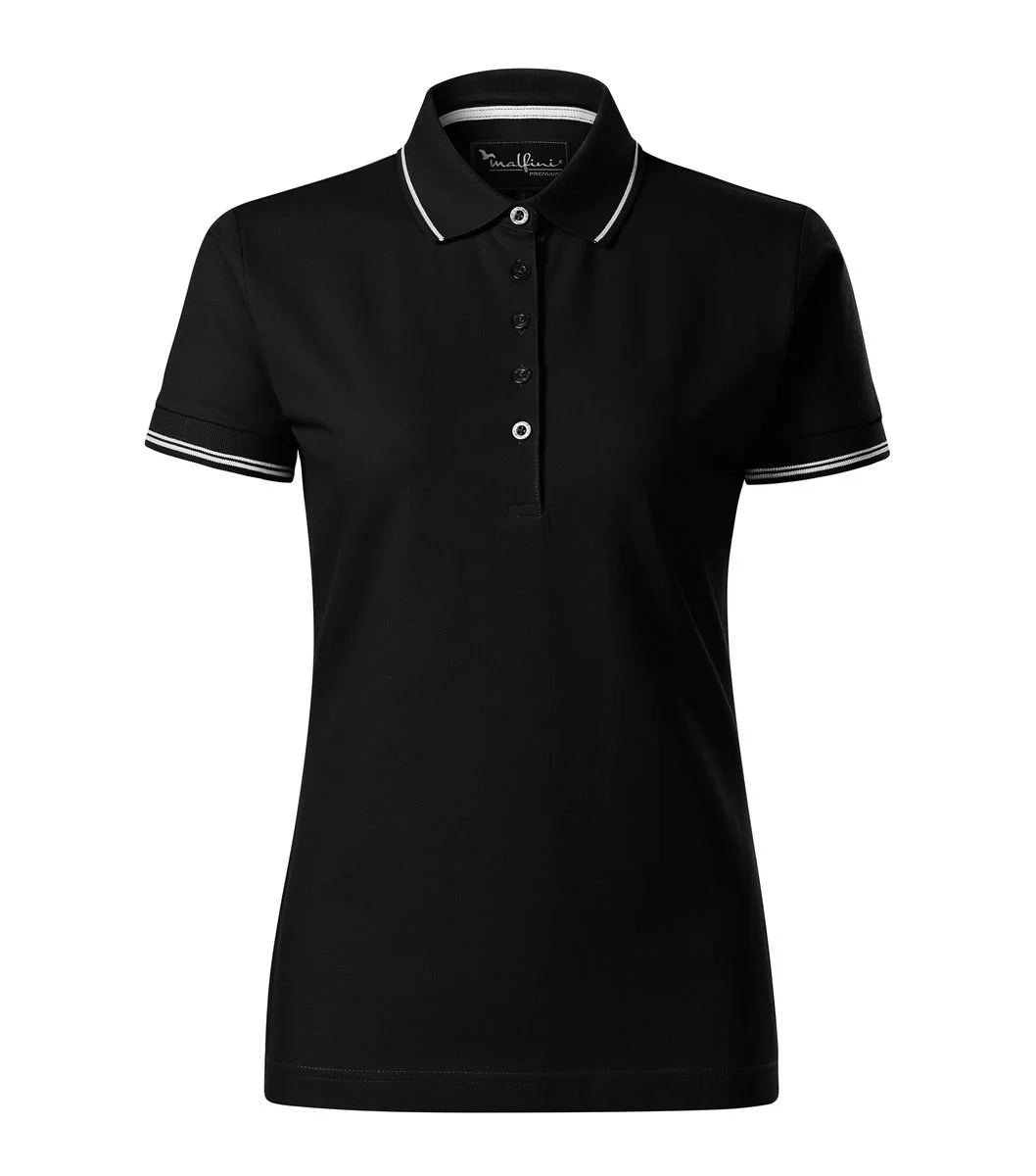 Malfini 253 Perfection Polo Dames – Zwart