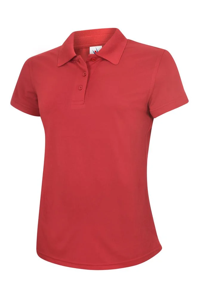 Radsow by Uneek UC128 Sportpolo Dames – Rood