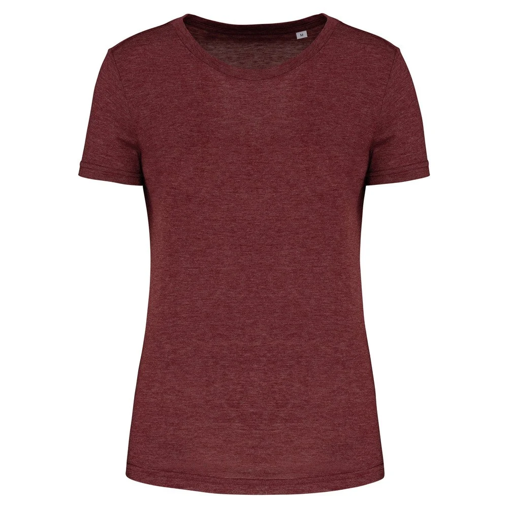 Proact PA4021 Sport Tri-Blend T-shirt Dames – Wijn Heide