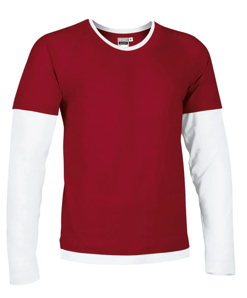 Valento CAVADEN Denver T-shirt Heren – lotto red-white