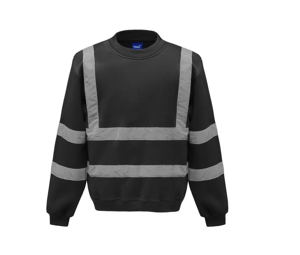 Yoko YK510 Sweater Hoge Zichtbaarheid – Black