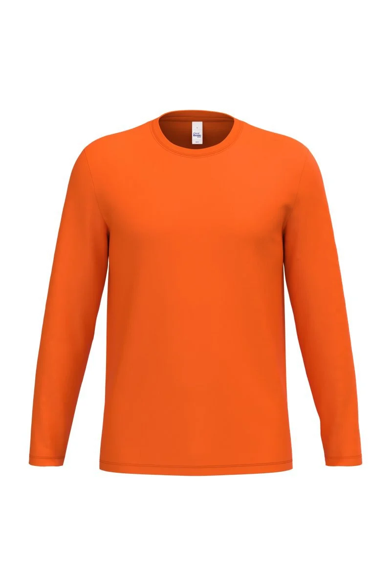 iDeal Basic Brand IB323 T-shirt Lange Mouwen – Ideal Orange