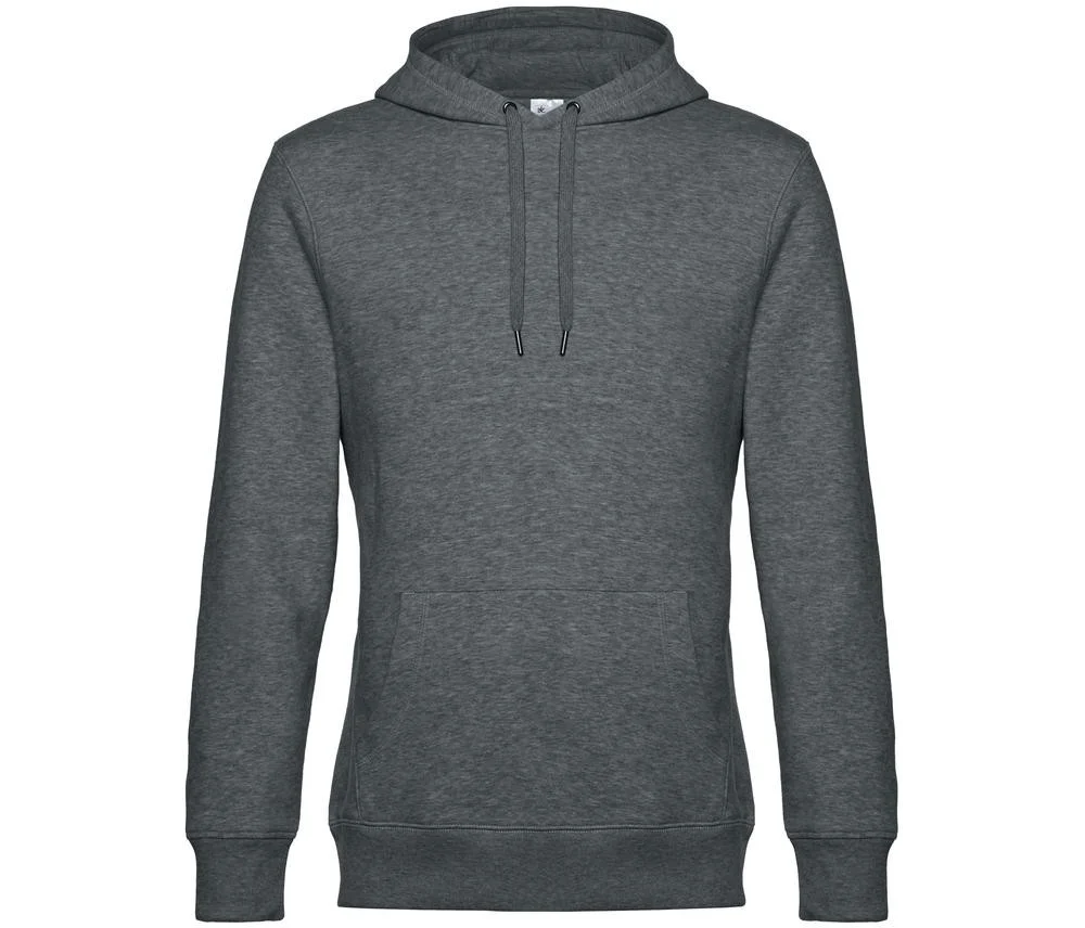 B&C BCU02K Hoodie King – Heather Mid Grey