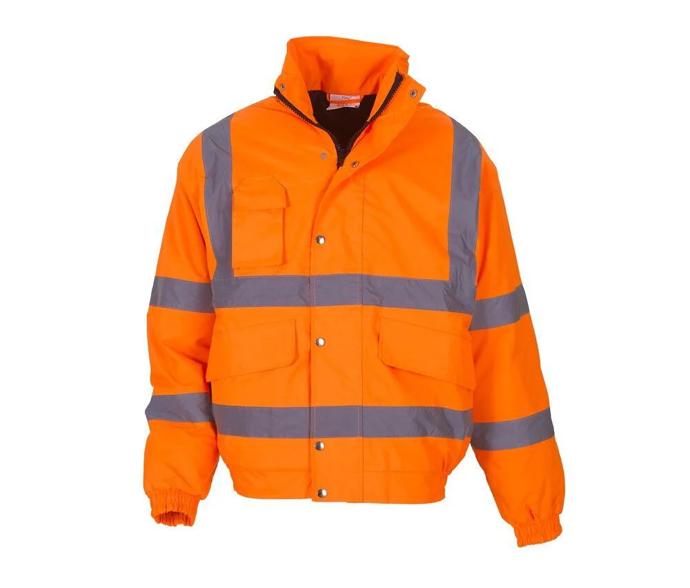 Yoko YK211 Bomberjack Hoge Zichtbaarheid – Hi Vis Orange