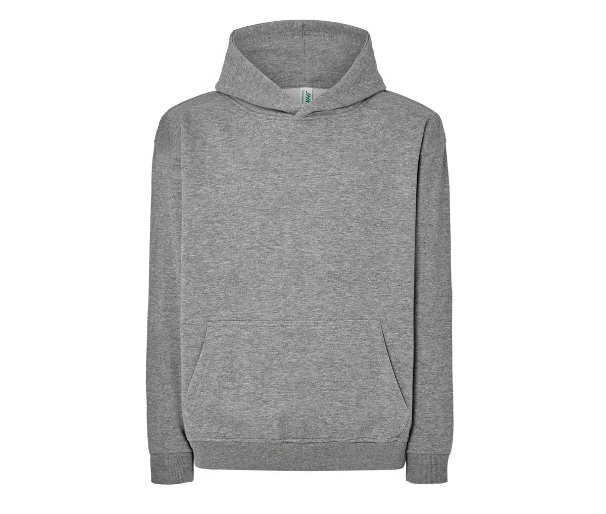 JHK JK282 Kangaroo Oversized Hoodie – Grey Melange