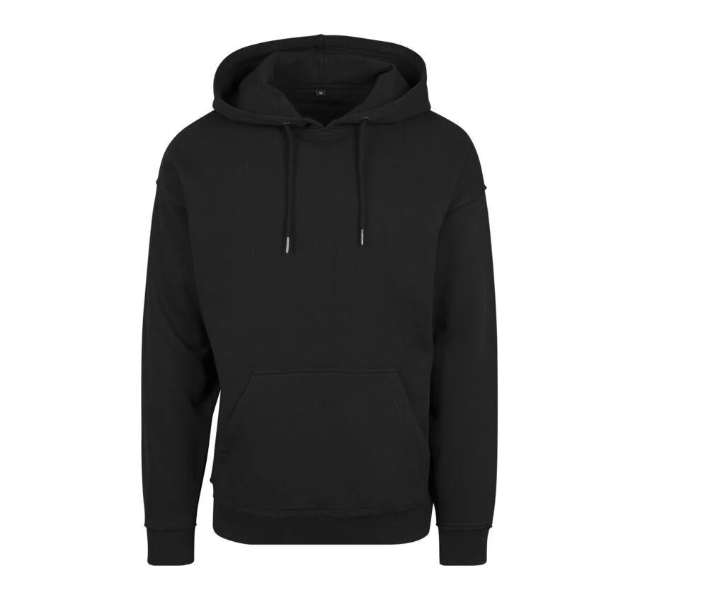 Build Your Brand BY074 Oversized Hoodie Heren – Black