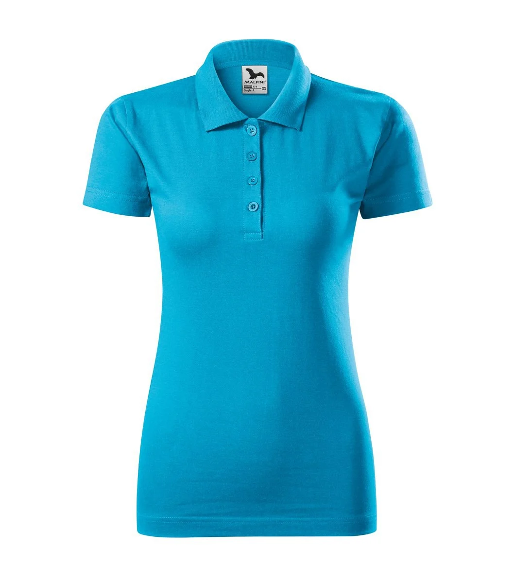 Malfini 223 Single Polo Dames – Turkoois