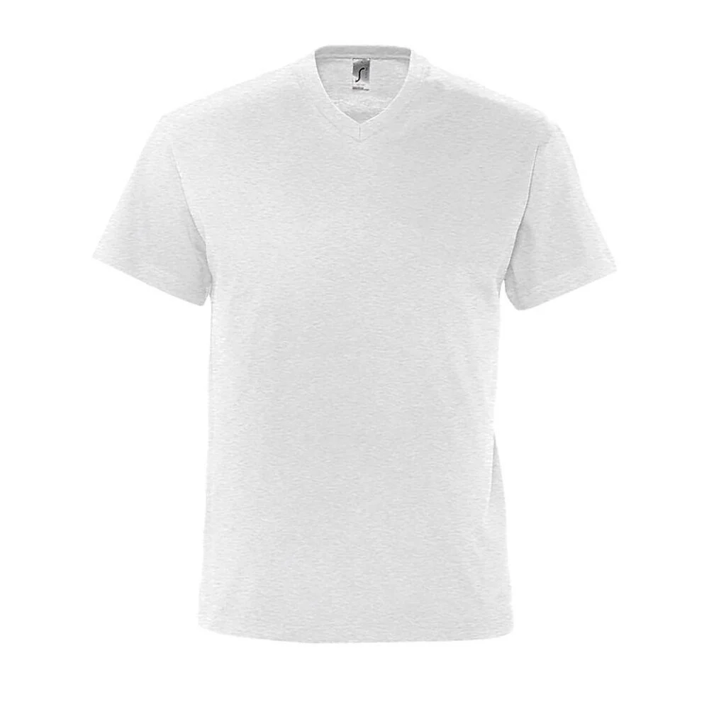 SOL'S 11150 Victory T-shirt V-hals Heren – Klein wit