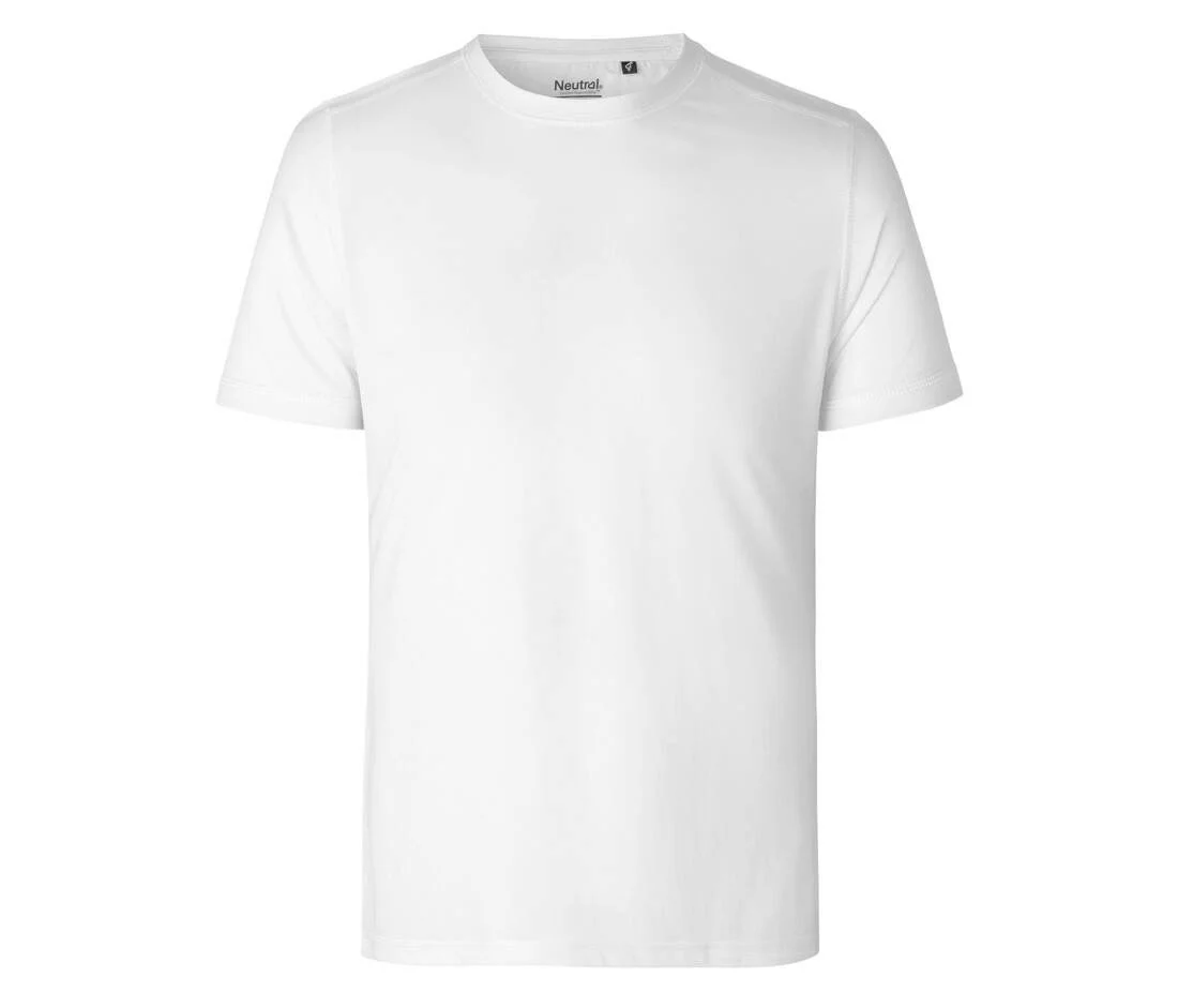 Neutral R61001 Ademend Gerecycled Polyester T-shirt – White