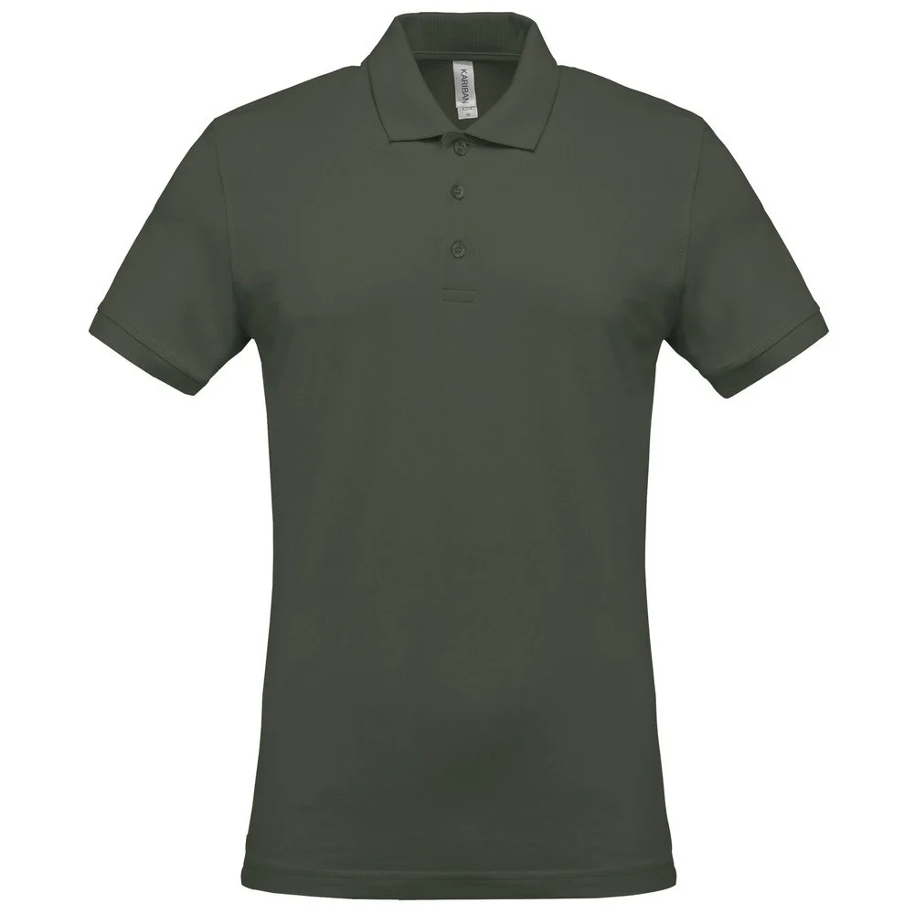 Kariban K254 Polo Heren – Donker kaki